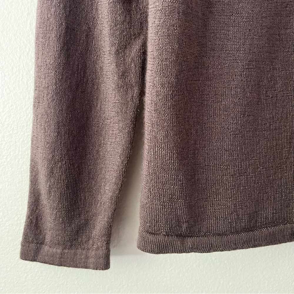 Artefact Merino Wool Crew Neck Sweater in Dark Purple size‎ medium - Picture 7 of 9